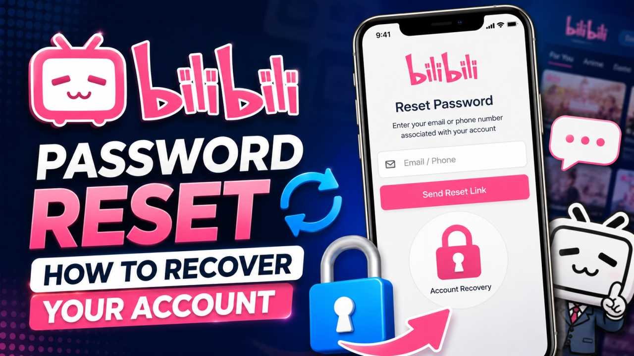 Bilibili Password Reset