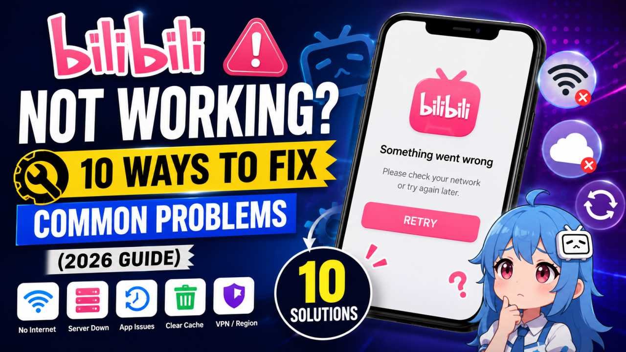 Bilibili Not Working
